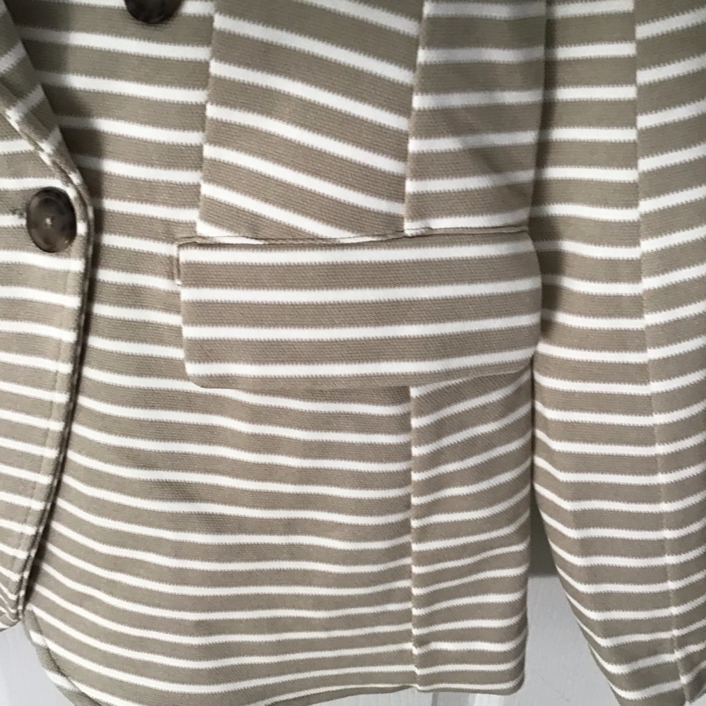 NWT Women’s Banana Republic Pique Knit double Breasted Blazer Jacket M - Picture 4 of 9